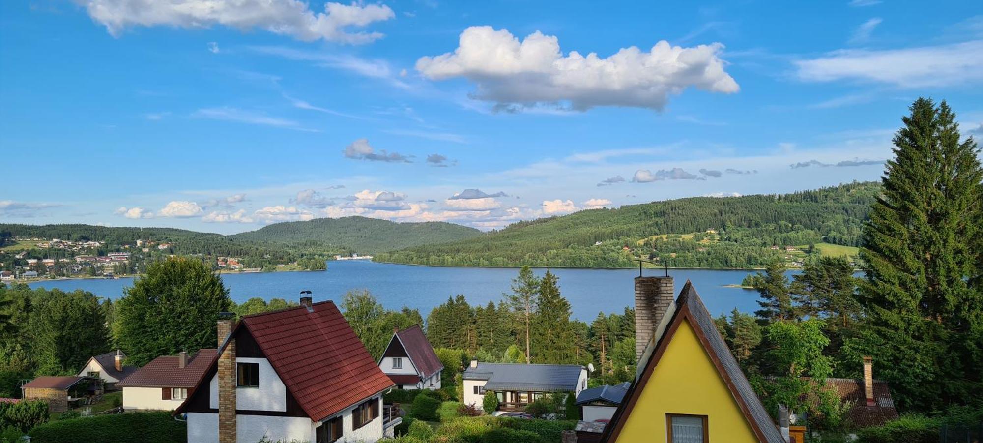 Apartman Sara Lipno nad Vltavou Dış mekan fotoğraf